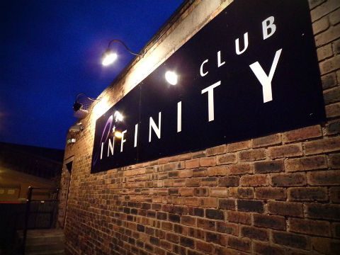 PIcture outside the Infinity nightclub in Leek, Staffordshire